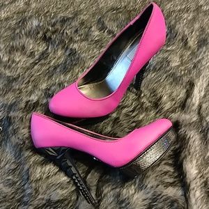 Hot pink Rachel Roy Heels